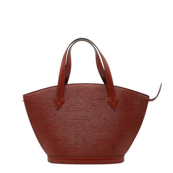 LOUIS VUITTON Brown Leather Shoulder Bag